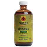 Tropic Isle Living huile noire jamaïque, bouteille 8oz prête à l’emploi pour cheveux et peau