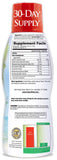 Tropical Oasis: étiquette claire sans colorants artificiels pour une consommation sûre.
