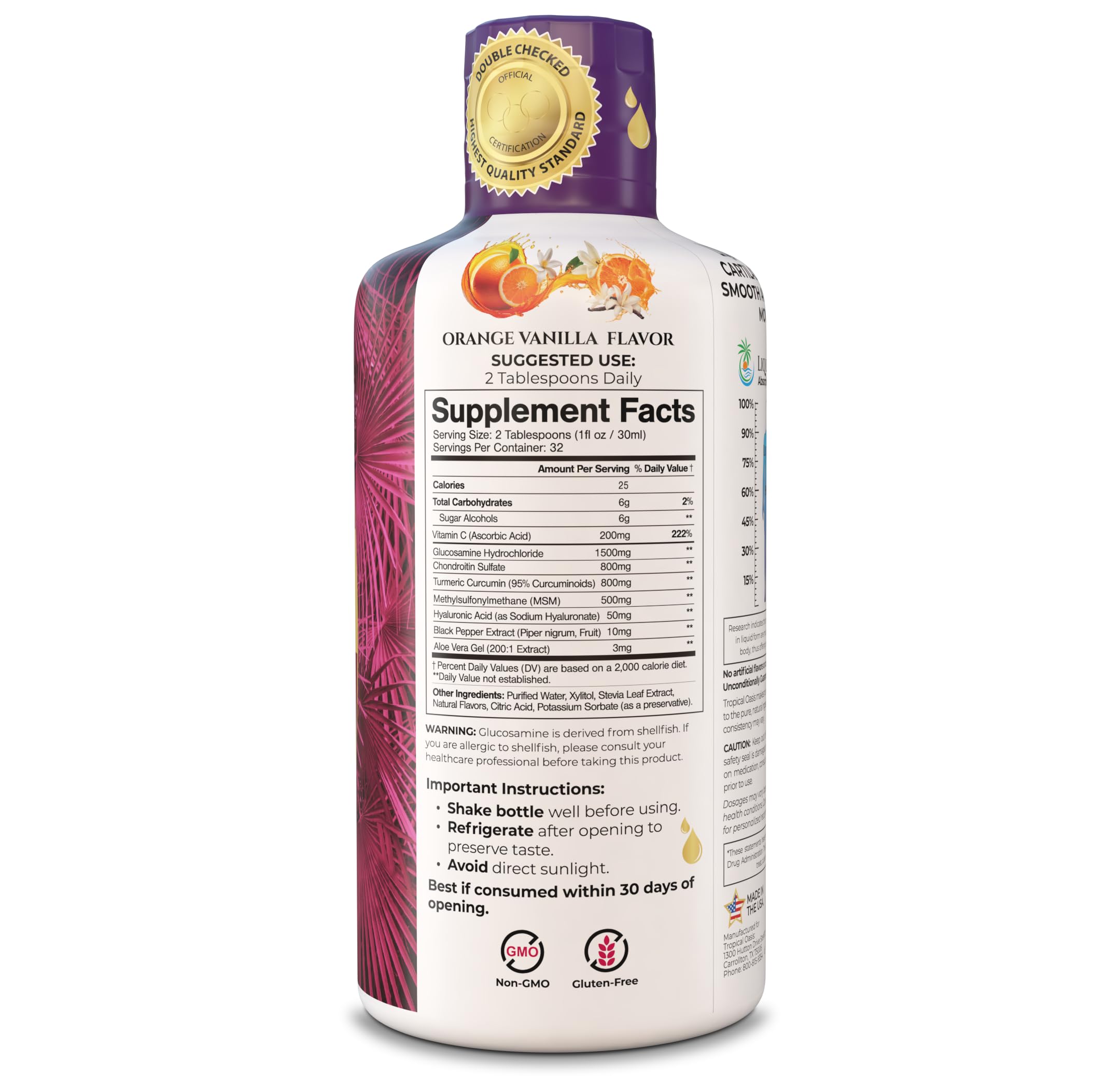 Joint Complete Premium Plus — doseur-goutte: absorption rapide et confort articulatoire.