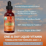 Vitamine C biologique Tropical Oasis, sans gluten et fabriqué aux États‑Unis.
