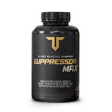 Troponin Nutrition Suppressor Max GDA — bouteille avec berberine et capsules pratiques.