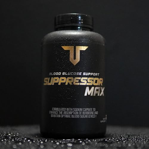 Troponin Nutrition Suppressor Max GDA — capsules berberine pour usage quotidien.