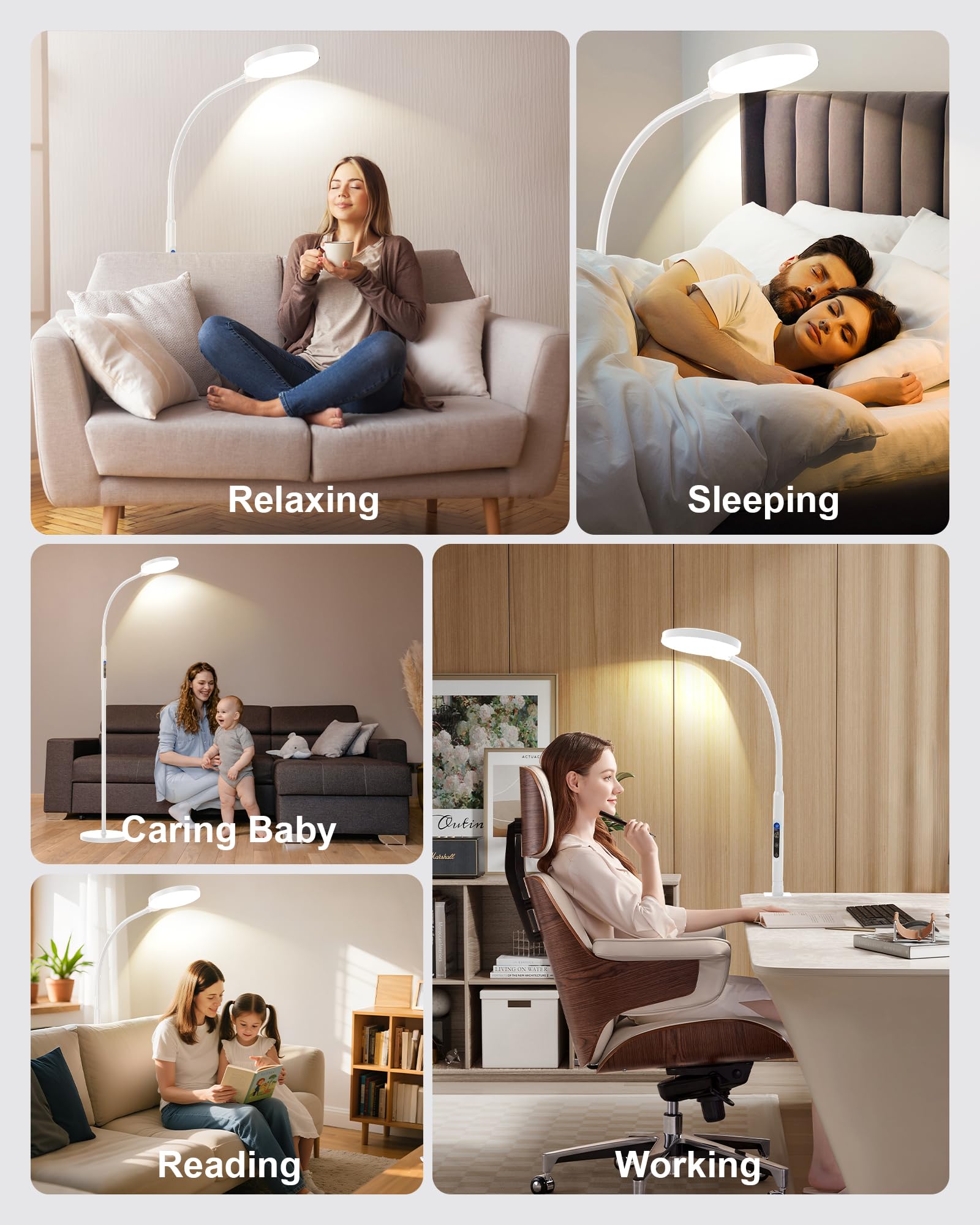 Lampe TroupePal lumière sans scintillement adaptée à tout espace intérieur.