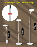 Lampe TroupePal contrôle tactile et télécommande pour un usage pratique.