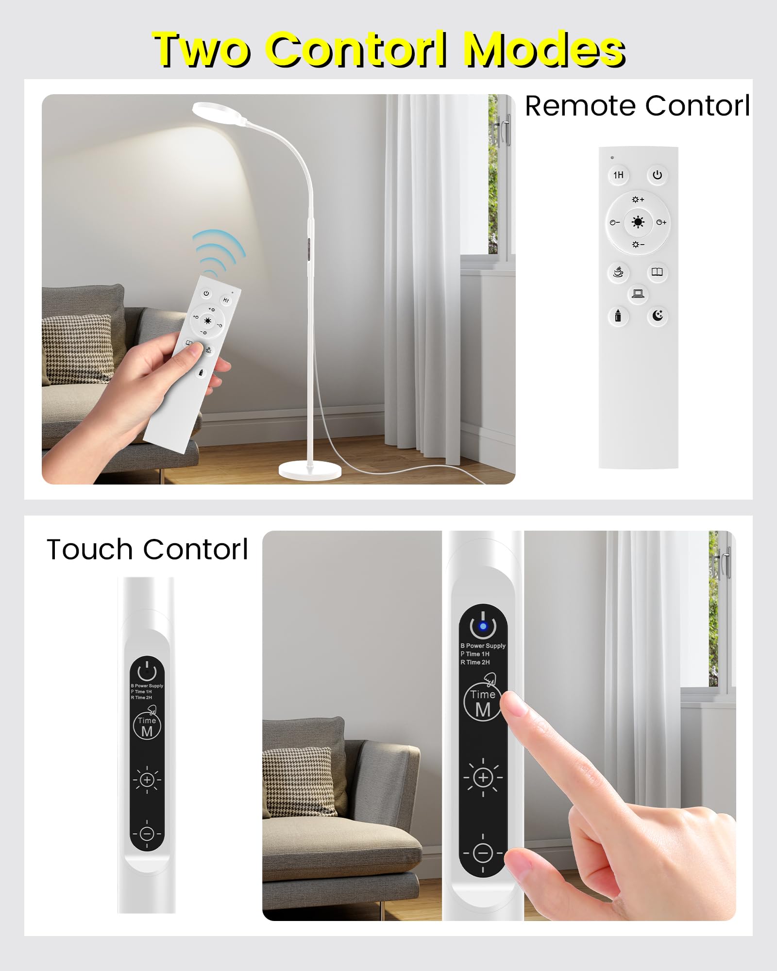 Lampe TroupePal cou flexible à 360 degrés pour un éclairage précis.