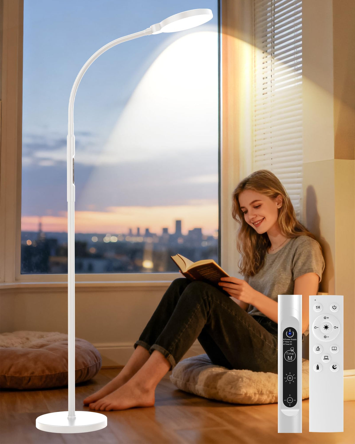 Lampe TroupePal, thérapie lumineuse 11000 lux pour un éclairage naturel sans UV.