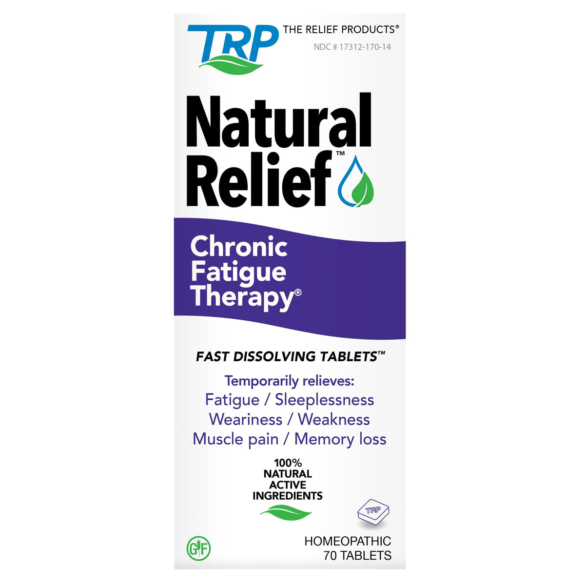 TRP Relief – Bouteille fatigue chronique, soutien potentiel au quotidien.