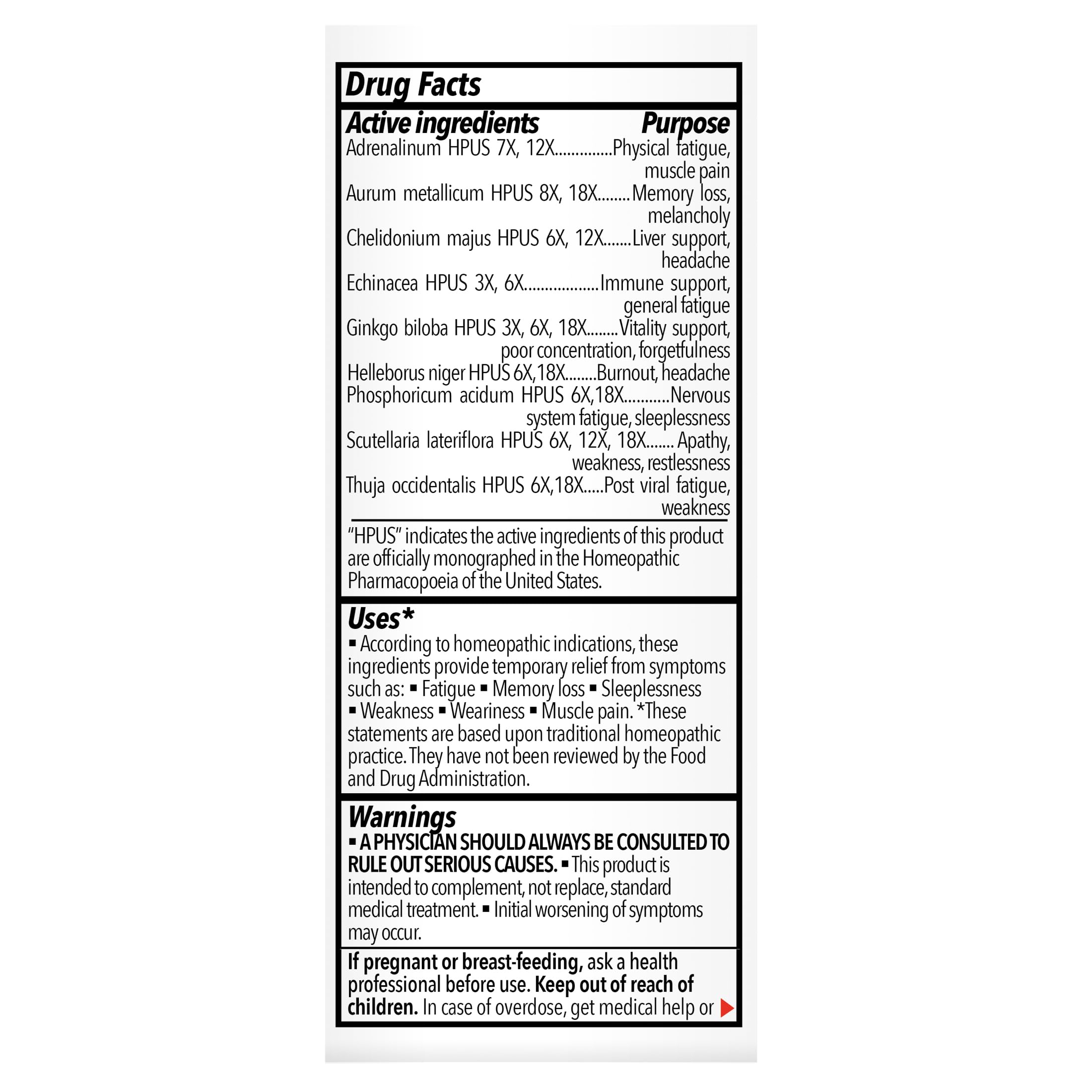 TRP Relief – Sans gluten et fabrication américaine de qualité.