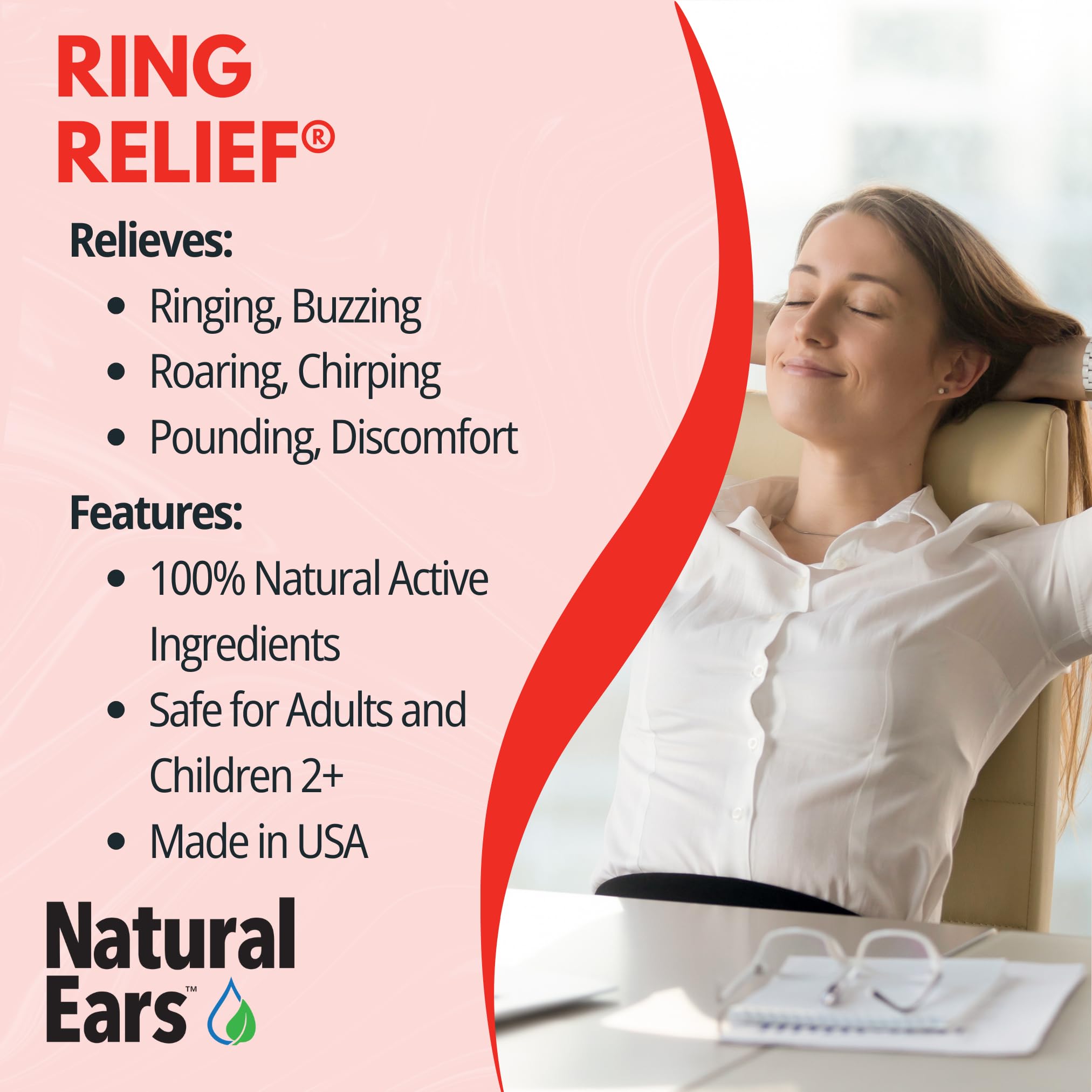 TRP Ring Relief — utilisation quotidienne facile, pratique lors des déplacements