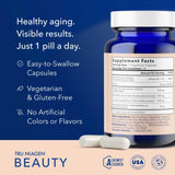TRU NIAGEN Beauté Nad Plus — extrait-grains-raisin, antioxydant pour l'élasticité et l'hydratation.