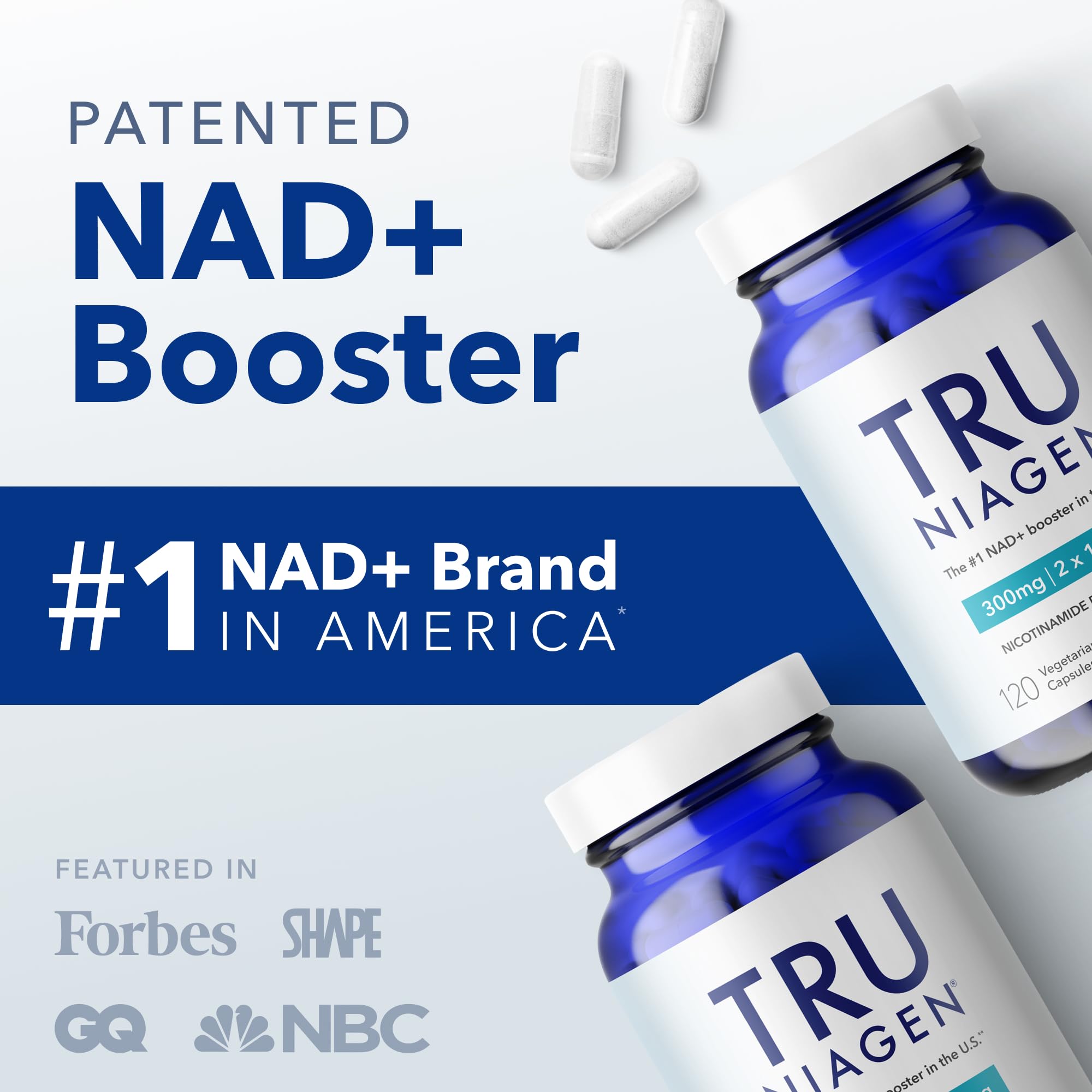 TRU NIAGEN: capsule en main, facile à prendre quotidiennement.