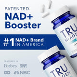 Tru Niagen montre le dosage quotidien facile à suivre.