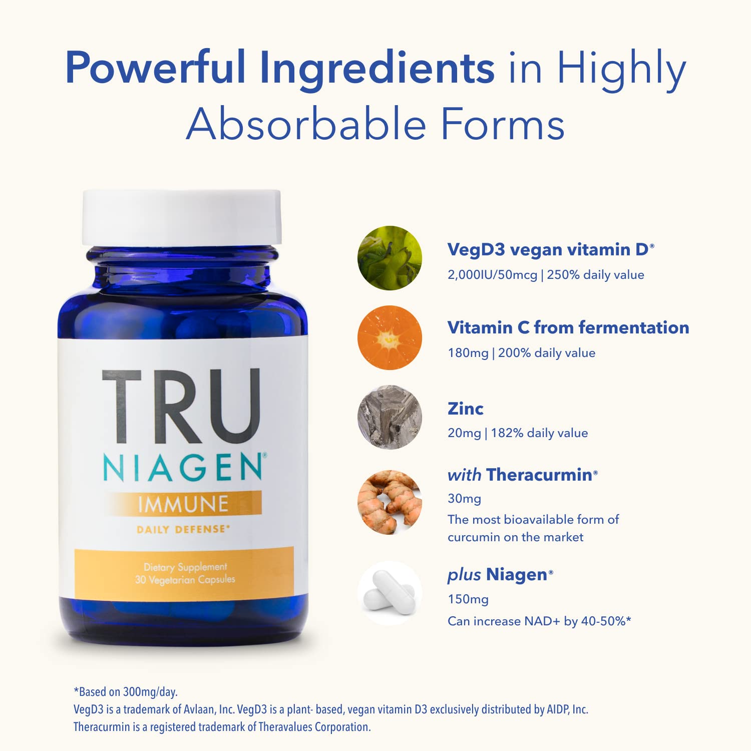 TRU NIAGEN Immune – gélules visibles, intégration facile à la routine.