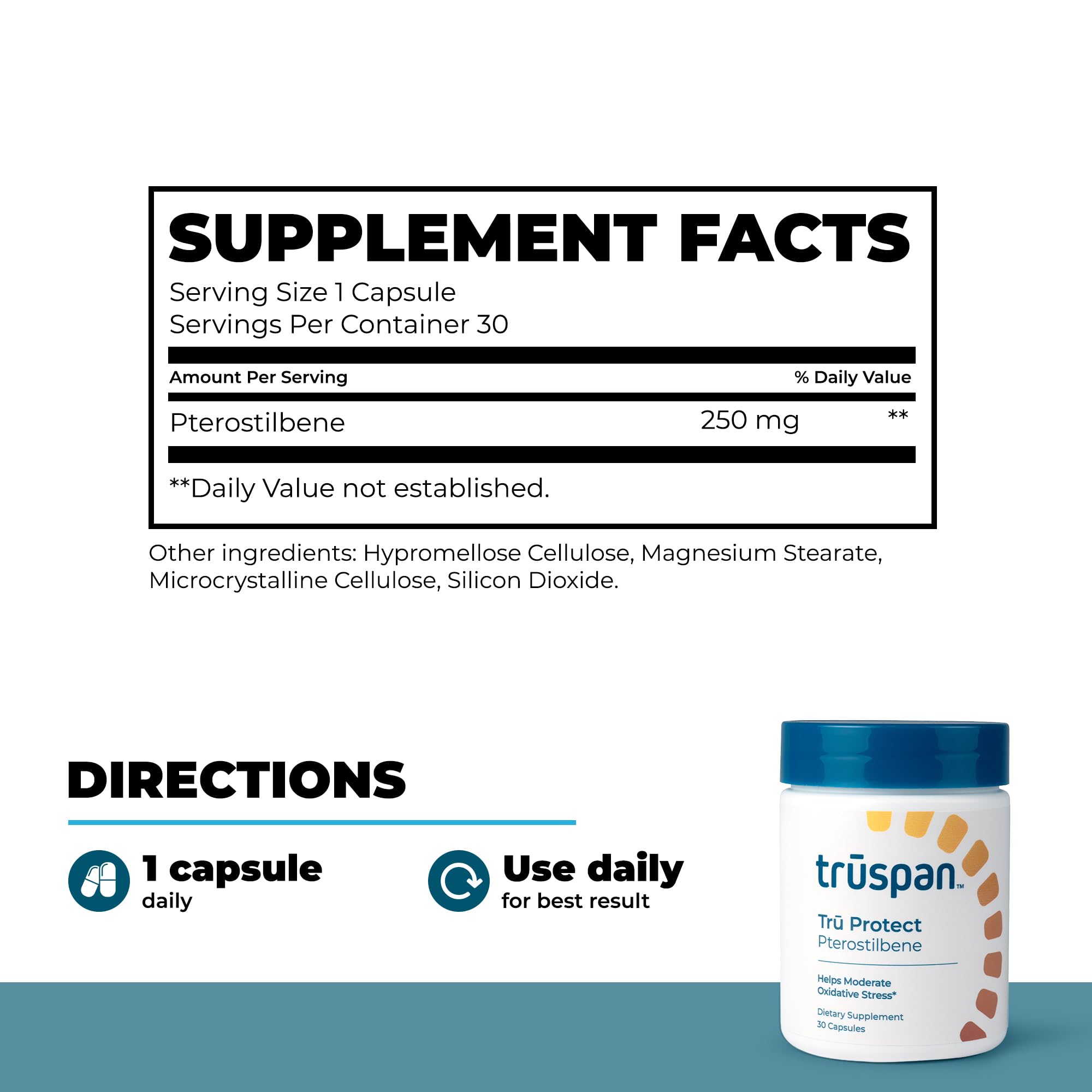 TRŪSPAN Tru Protect Dosage Quotidien – dose unique simplifiant votre journée.