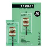 TRUBAR Menthe-emballage: emballage élégant pour un snack pratique en déplacement.