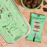 TRUBAR Menthe-sans-gluten: barre végan sans gluten et sans lactose.