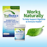 TruBiotics, étiquette claire, ingrédients ciblés pour la santé digestive et immunitaire.