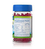 Gomme TruBiotics pour enfants en gros plan, goût fraise et texture appétente.