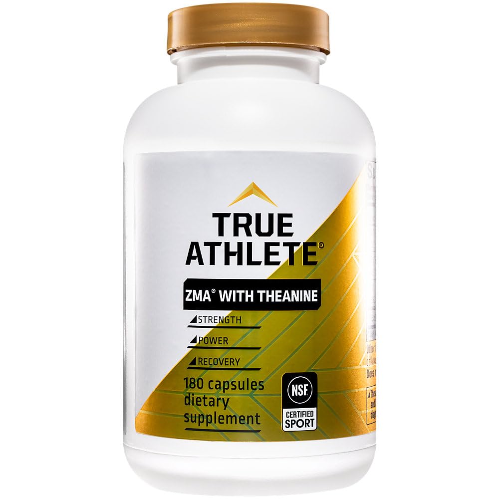 True Athlete ZMA comprimés faciles à prendre s’intègrent bien à une routine sportive.