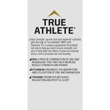 True Athlete ZMA sommeil-relaxation suggère un repos nocturne potentiellement plus profond.