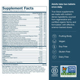 True Grace Multivitamine Quotidienne — ingrédients clés pour énergie et vitalité.