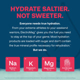 Électrolytes essentiels (sodium, chlorure, potassium, magnésium) dans ElectroMag.
