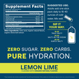 True Grace ÉlectroMag sachet citron vert, pratique pour l hydratation sportive.