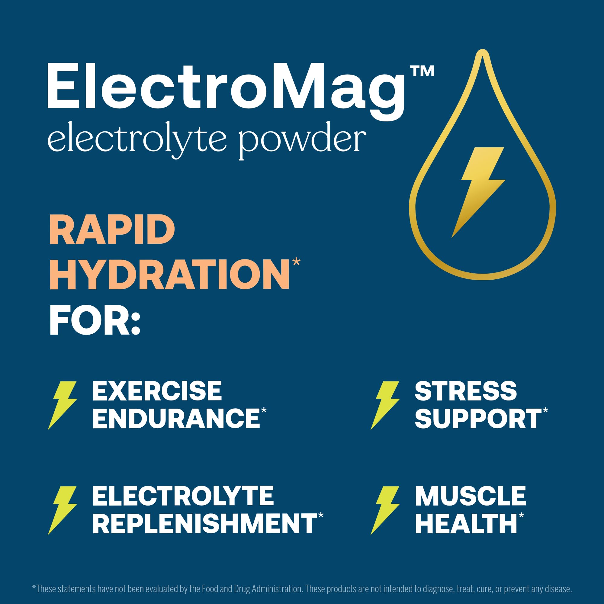 Versez ElectroMag True Grace dans l'eau glacée pour une hydratation pratique.