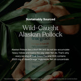 Source Alaskan Pollock – huile durable et traçabilité assurée
