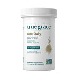True Grace Probiotique Quotidien Bouteille: soutien potentiel à la digestion.