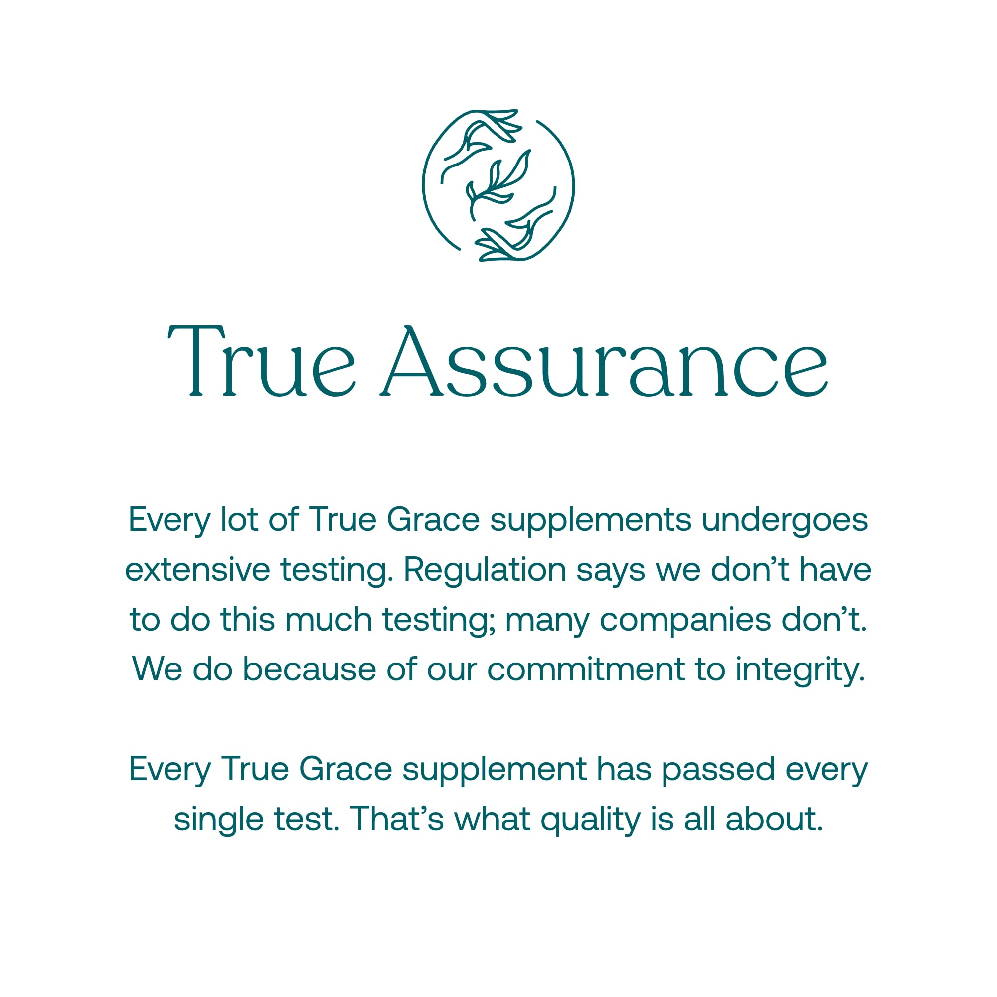 True Grace Sans Gluten Sans Soja: emballage naturel et sûr.