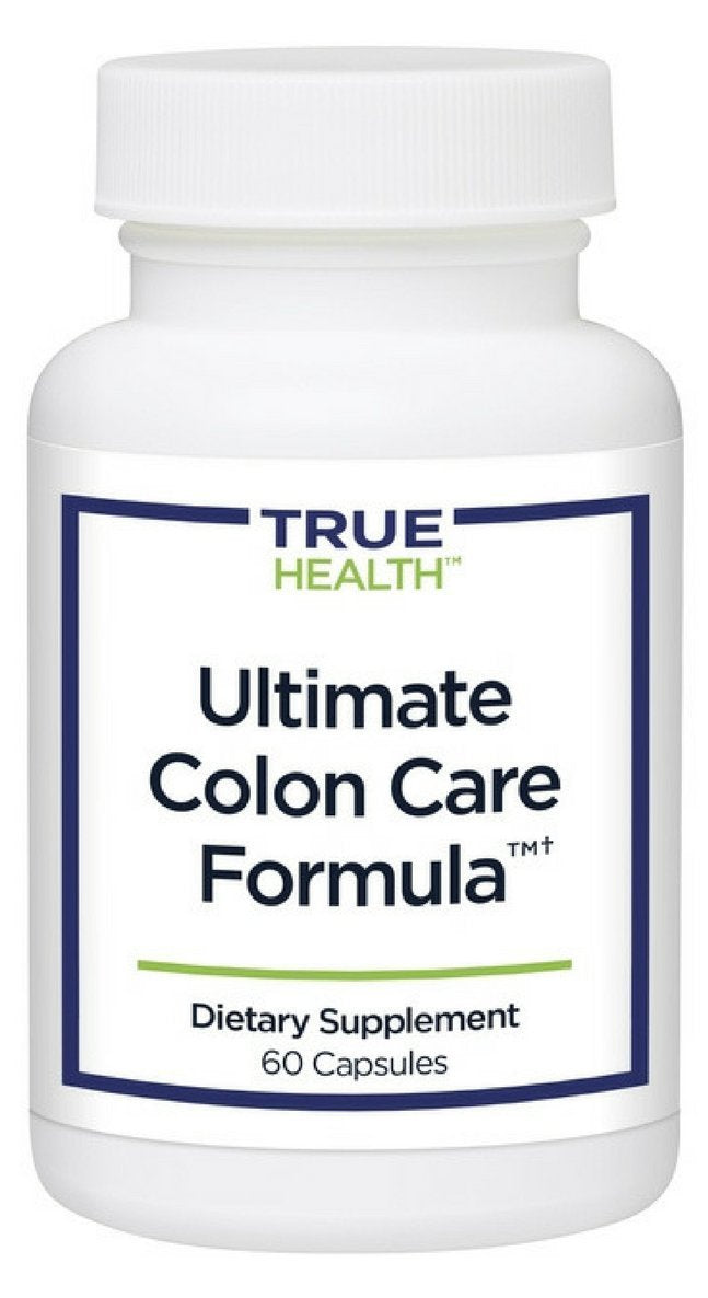 True Health Ultimate Colon Care: bouteille de 60 capsules soutenant la digestion