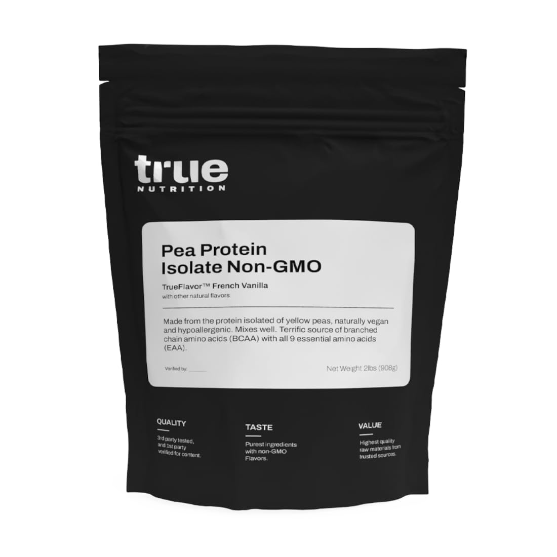 True Nutrition Protéine de pois isolat dans une bouteille prête à l’emploi pour shakes post-entraînement