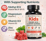 Étiquette True Reflectionz gummies affichant B12 et B6 pour la vitalité.