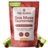 TrueSeaMoss gommes boîte 60 : format pratique pour une utilisation quotidienne.