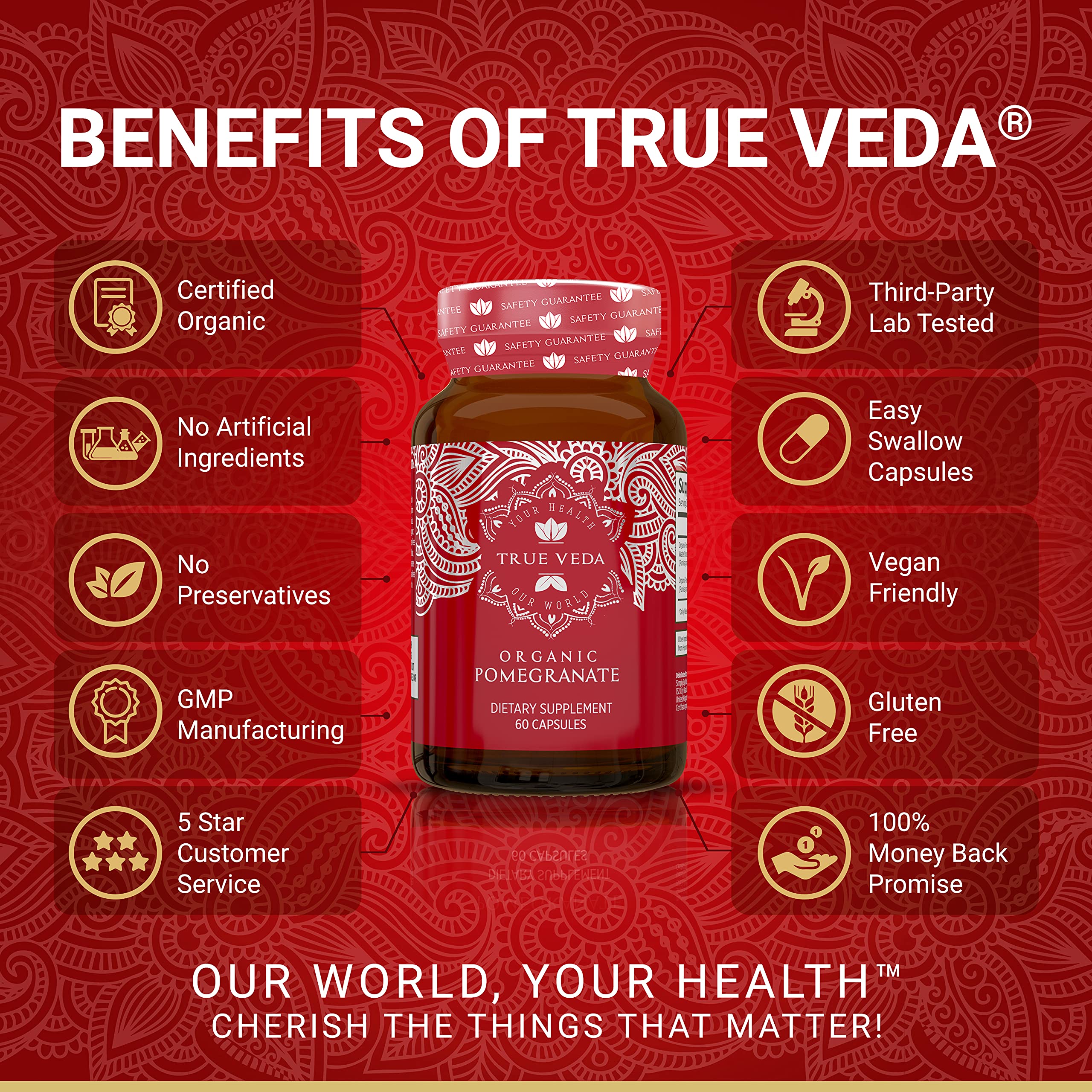 True Veda: capsules vegan grenade bio faciles à intégrer à votre routine.