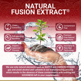 True Veda: étiquette USDA Organic sur le produit grenade bio.
