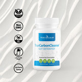 TrueCarbonCleanse : matrice-liants montre l-action des liants sur les impuretés