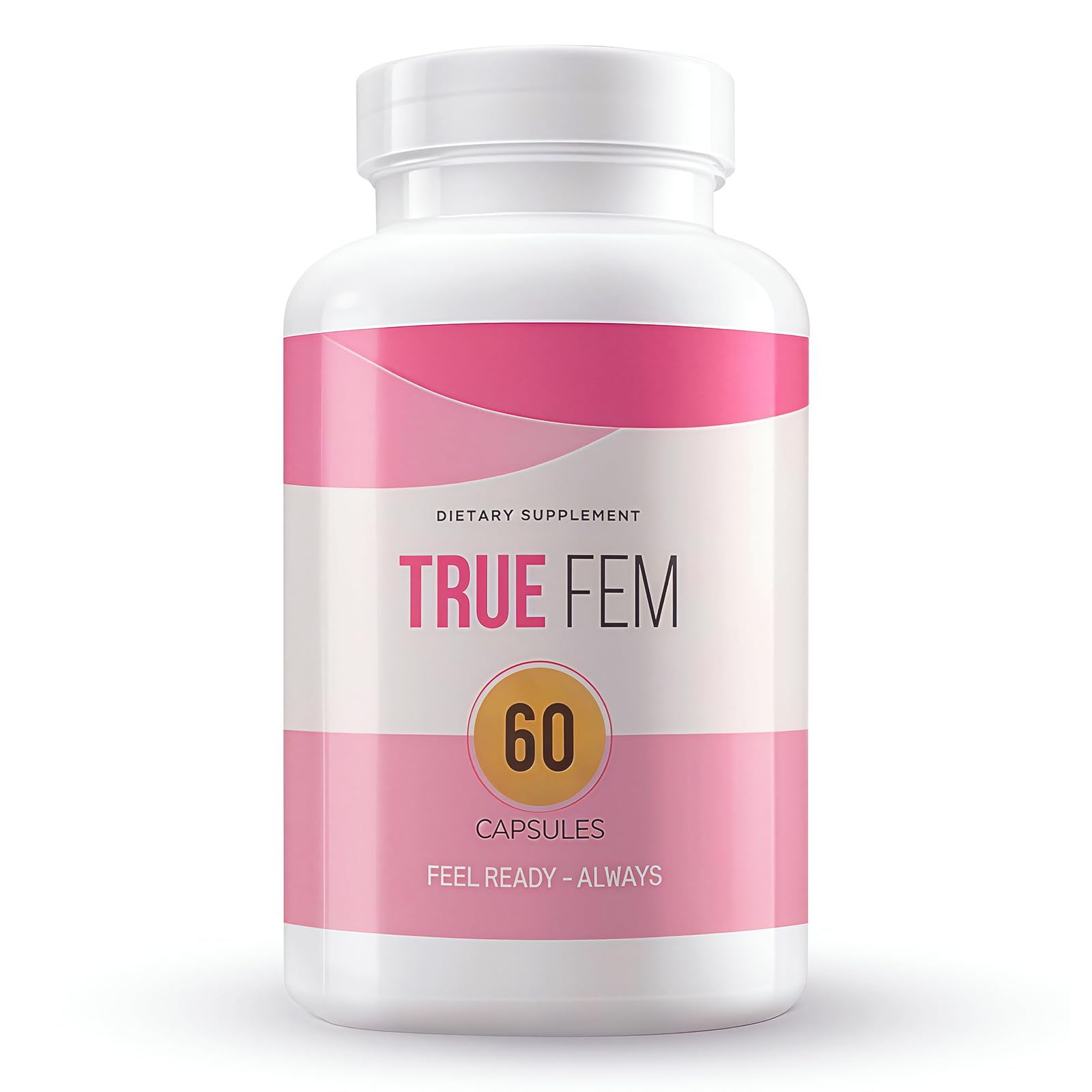 TRUE FEM 13-en-1 capsules, bouteille pratique pour une routine quotidienne