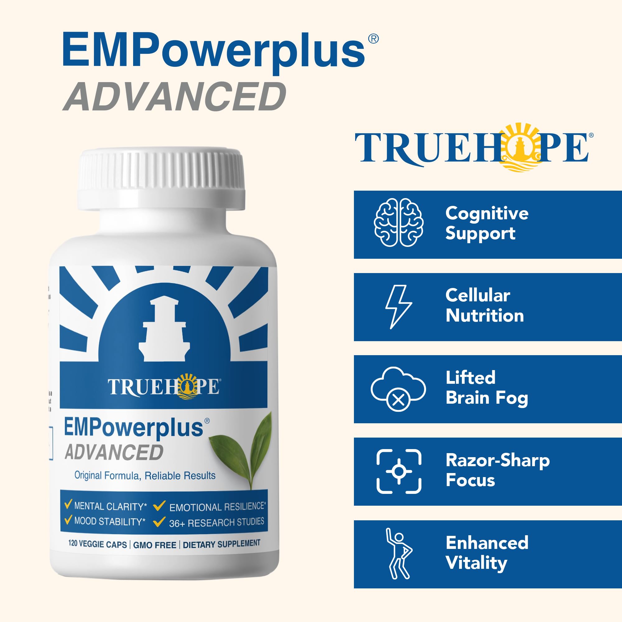 Truehope EMPowerplus Advanced - Doseur simple et mesurage precis pour une utilisation pratique