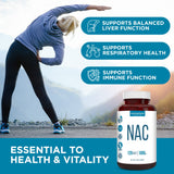 NAC Truevantage: soutien potentiel à la détoxification du foie et aux toxines.