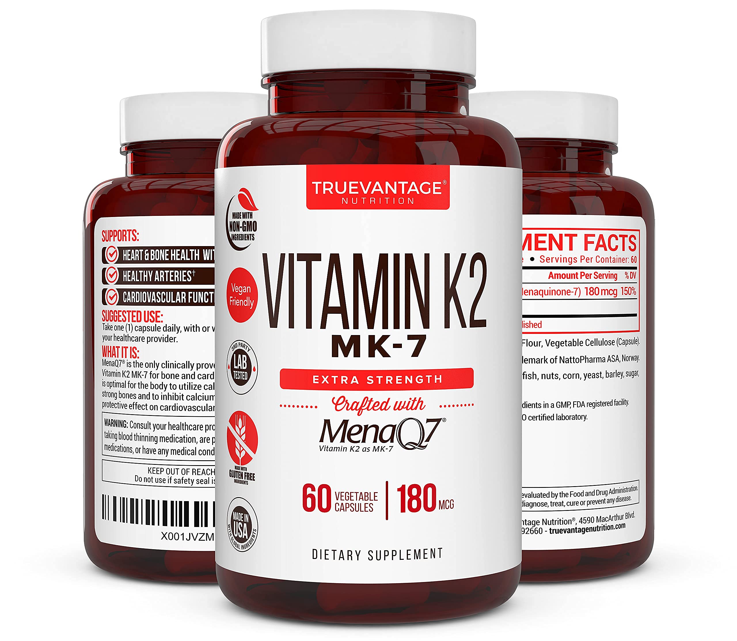 Gros plan sur les gélules – texture naturelle et couleur des gélules K2 MK7.