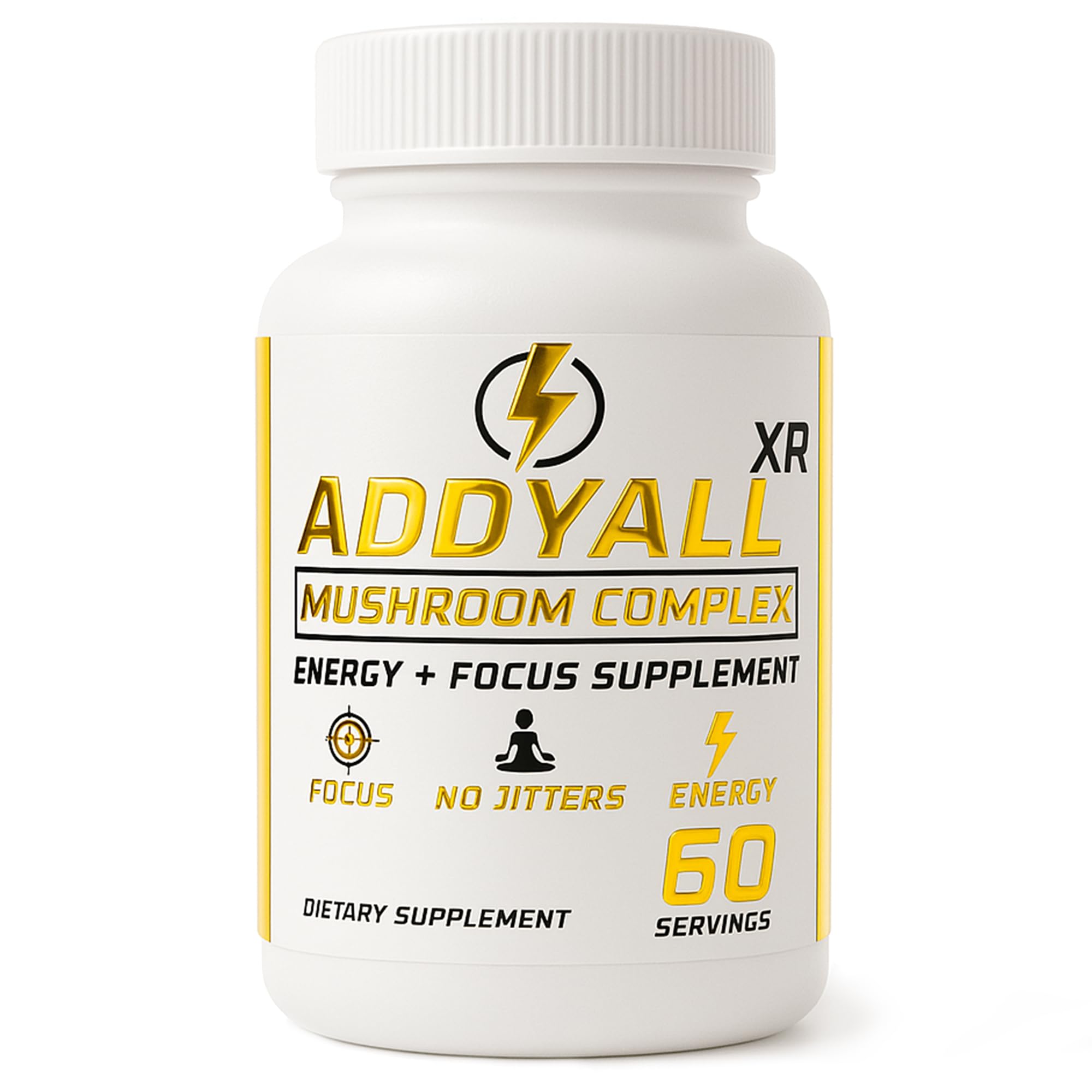 True Wood AddyAll XR - bouteille de capsules pour énergie durable et concentration.