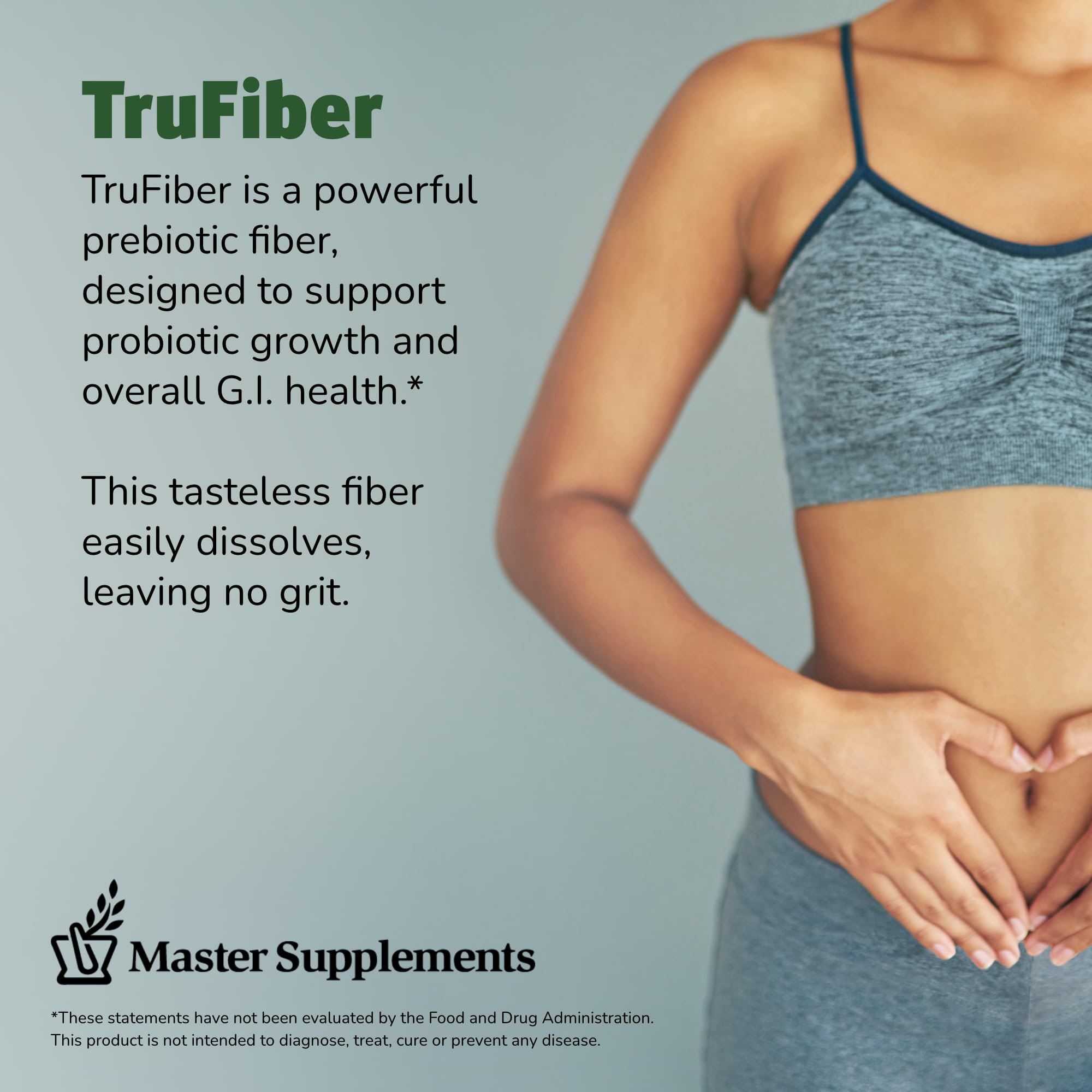 TruFiber: dissolution facile dans l'eau et boissons quotidiennes.