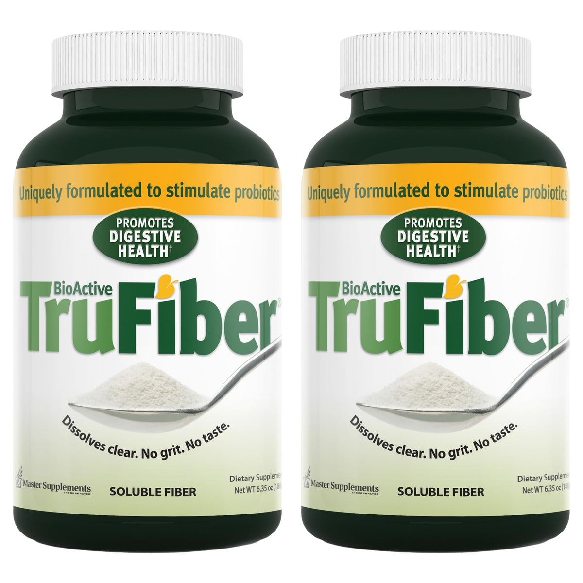 TruFiber: poudre prébiotique digestif soutient la flore intestinale.