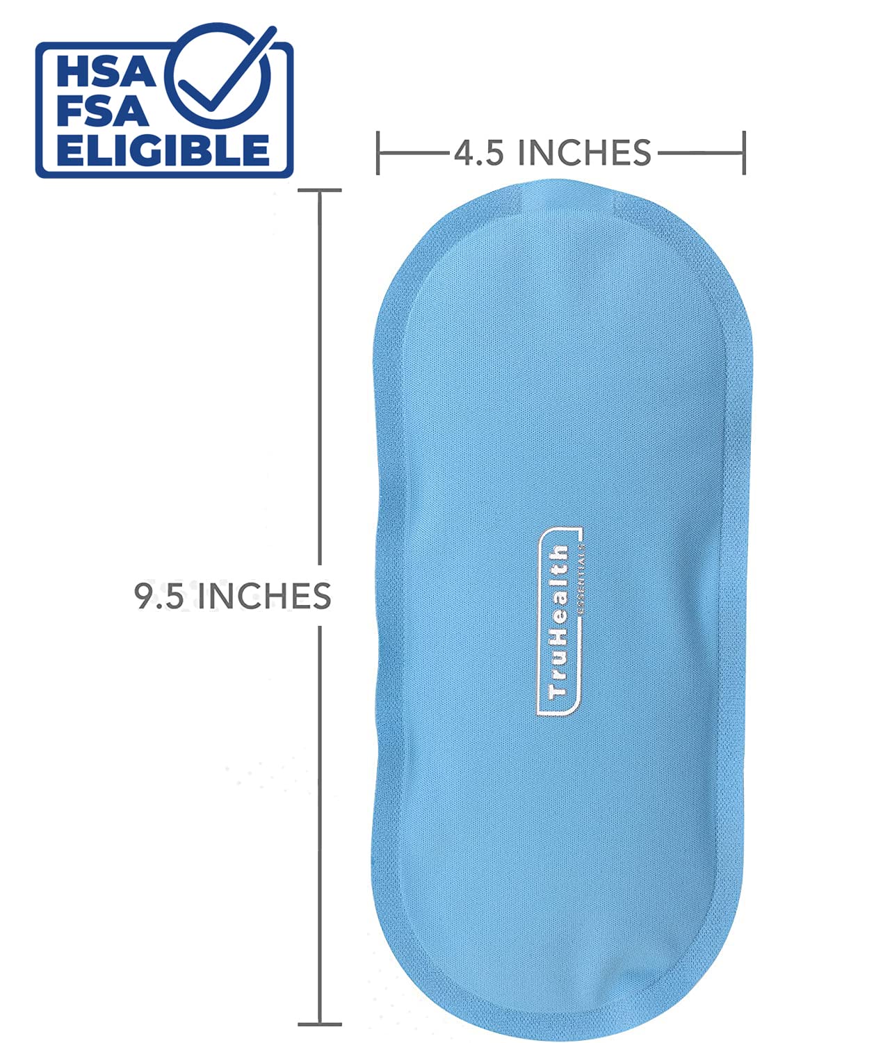 Compresse gel TruHealth genou flexible pour un soutien ciblé.