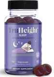 TruHeight : bonbons gélifiés pour sommeil des enfants, bouteille visible et endormissement plus serein.