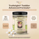 TruHeight: prébiotique et probiotiques favorisant la digestion et l'immunité de l'enfant.