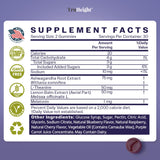 TruHeight : dosage recommandé de 2 bonbons pour le rituel du soir.