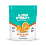 TRULABS Hydrate Orange Twist - sachet électrolytes prêt à dissoudre pour hydratation rapide.
